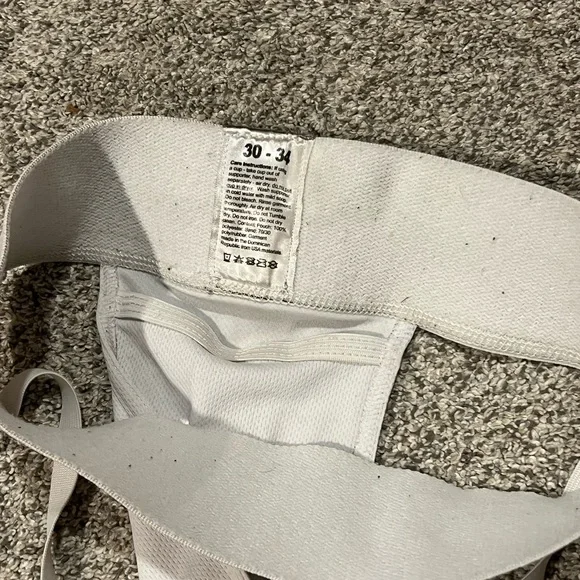 White Men's Athletic Supporter - Picture 2 of 2